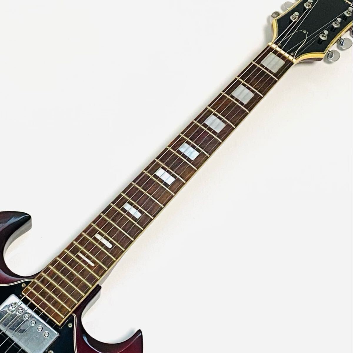 Morris DE-120 Vintage SG-Style Electric Guitar 1970s MIJ w/ Case