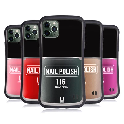 HEAD CASE DESIGNS NAIL POLISH HYBRID CASE FOR APPLE iPHONES PHONES - Image 1 of 4