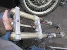 2002 honda crf450 r forks and triple clamps