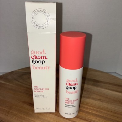good. clean. goop beauty THE NAKED ELIXIR BODY OIL 