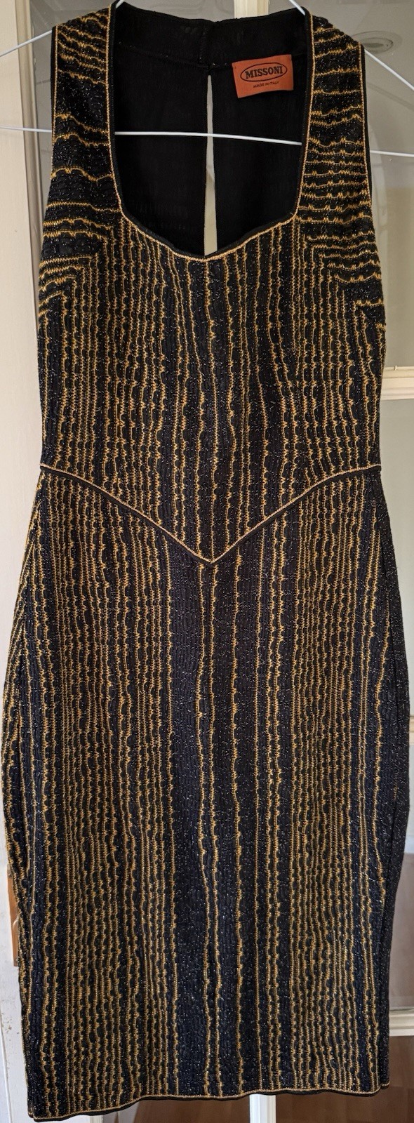 Missoni Runway Limited Edition bodycon Dress Evening Event Prom Dress Size 40