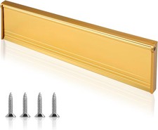 Internal Letterbox Draught Excluder, 11.5 Inch (29.2cm) Metal Letter Box Cover