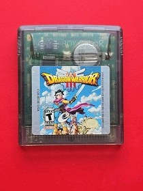 Dragon Warrior III 3 Nintendo Game Boy Color Authentic Saves RPG NES Classic!
