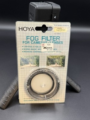 Hoya 49mm Fog Filter Vintage Lens Filter For Cameras
