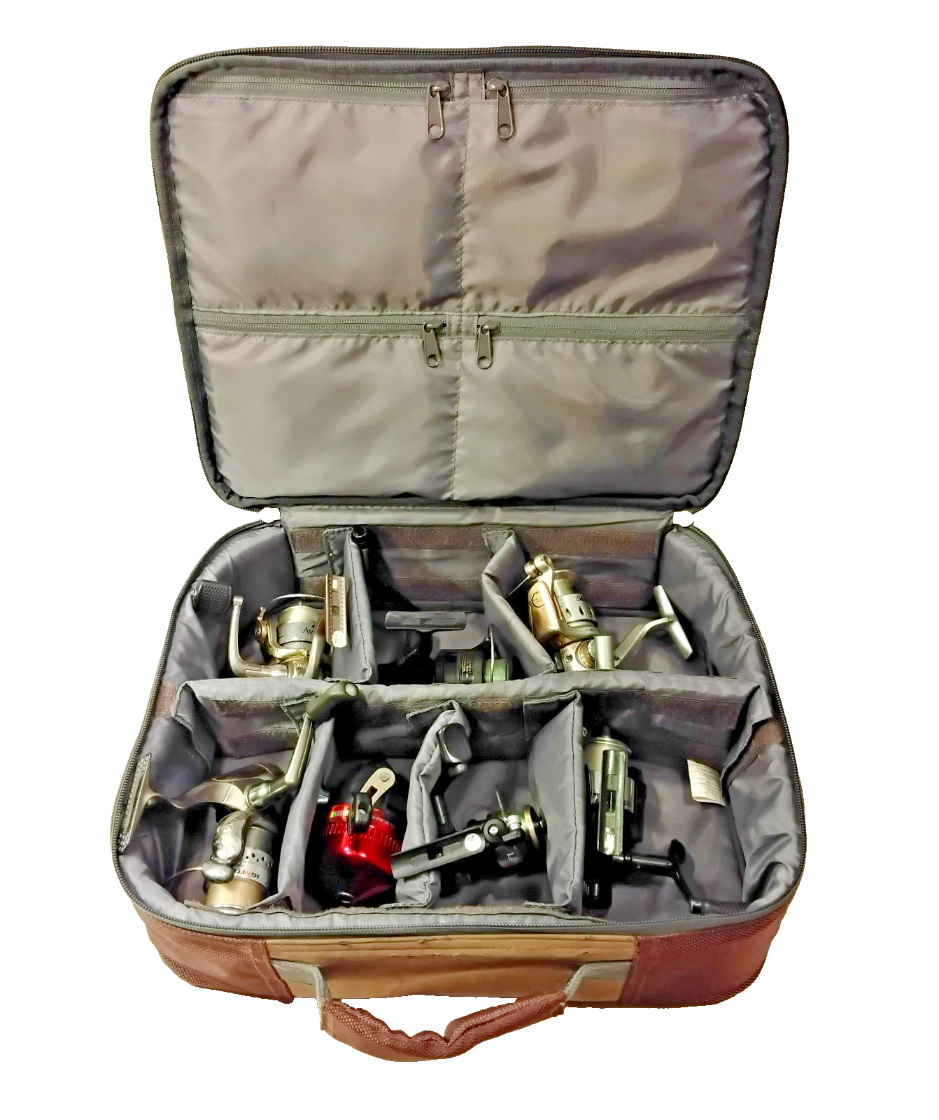 Shimano Okuma Mitchell Bass Pro + Vintage Plano Case