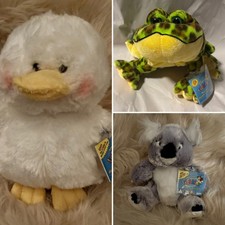 LOT OF 3 New Webkinz White Duck, Bullfrog, Lil  Kinz Koala - NWT W/Tag