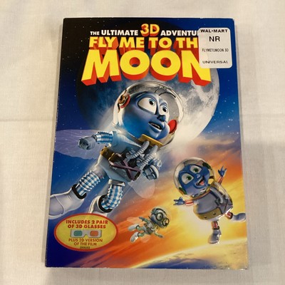Fly Me to the Moon [WS] [3D Anaglyph/2D] [With 3D Glasses] by Ben Stassen: NEW