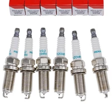 6PCS OEM 90919-01247 Spark Plugs For Toyota Lexus Replace Denso FK20HR11