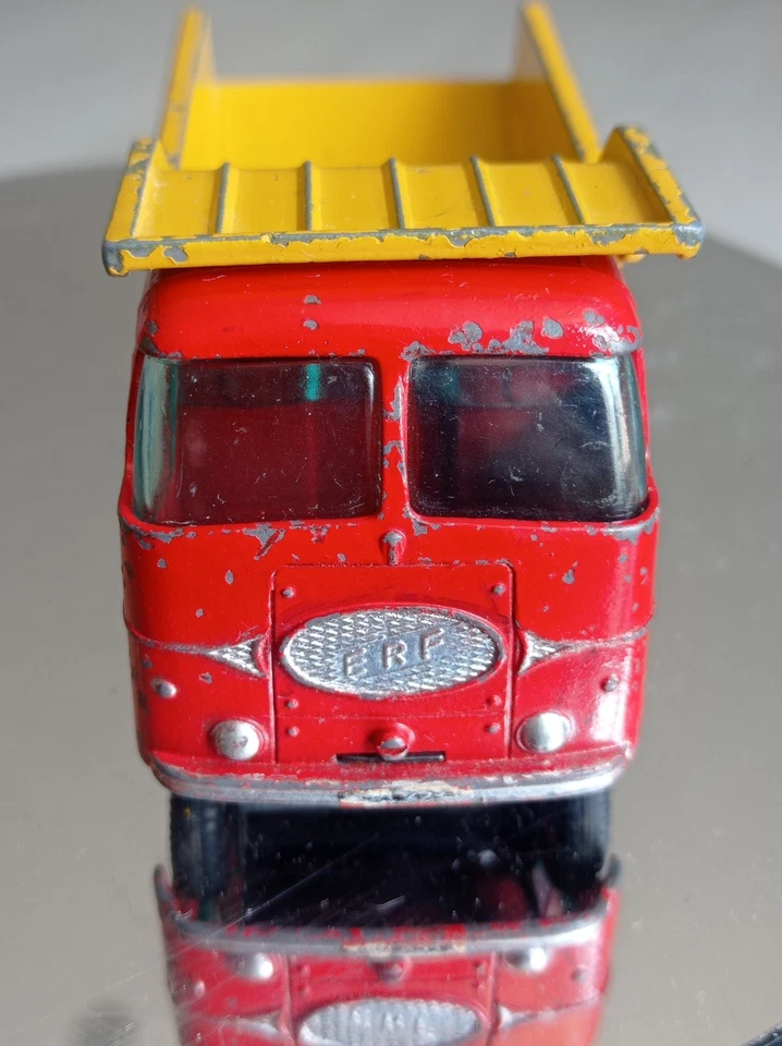 CORGI TOYS R 458 CAMION ERF 64 G ANNI 60 raro giocattolo Epoca GT BRITAIN  - Immagine 2 di 4