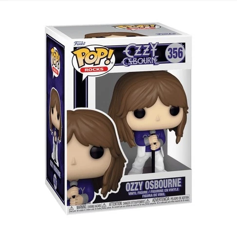 FUNKO POP! ROCKS: OZZY OSBOURNE #356 VINYL FIGURE w/PROTECTOR