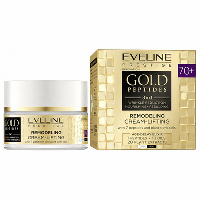 Eveline Prestige Gold Peptides Remodeling Lifting 70+ Day & Night Cream 50 ml