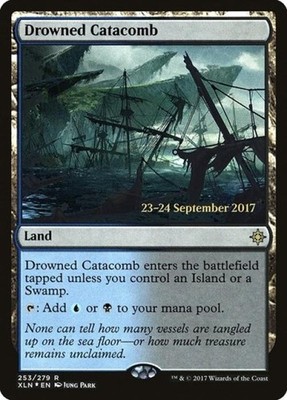 Drowned Catacomb -Foil Light Play MTG Promos: Prerelease Cards