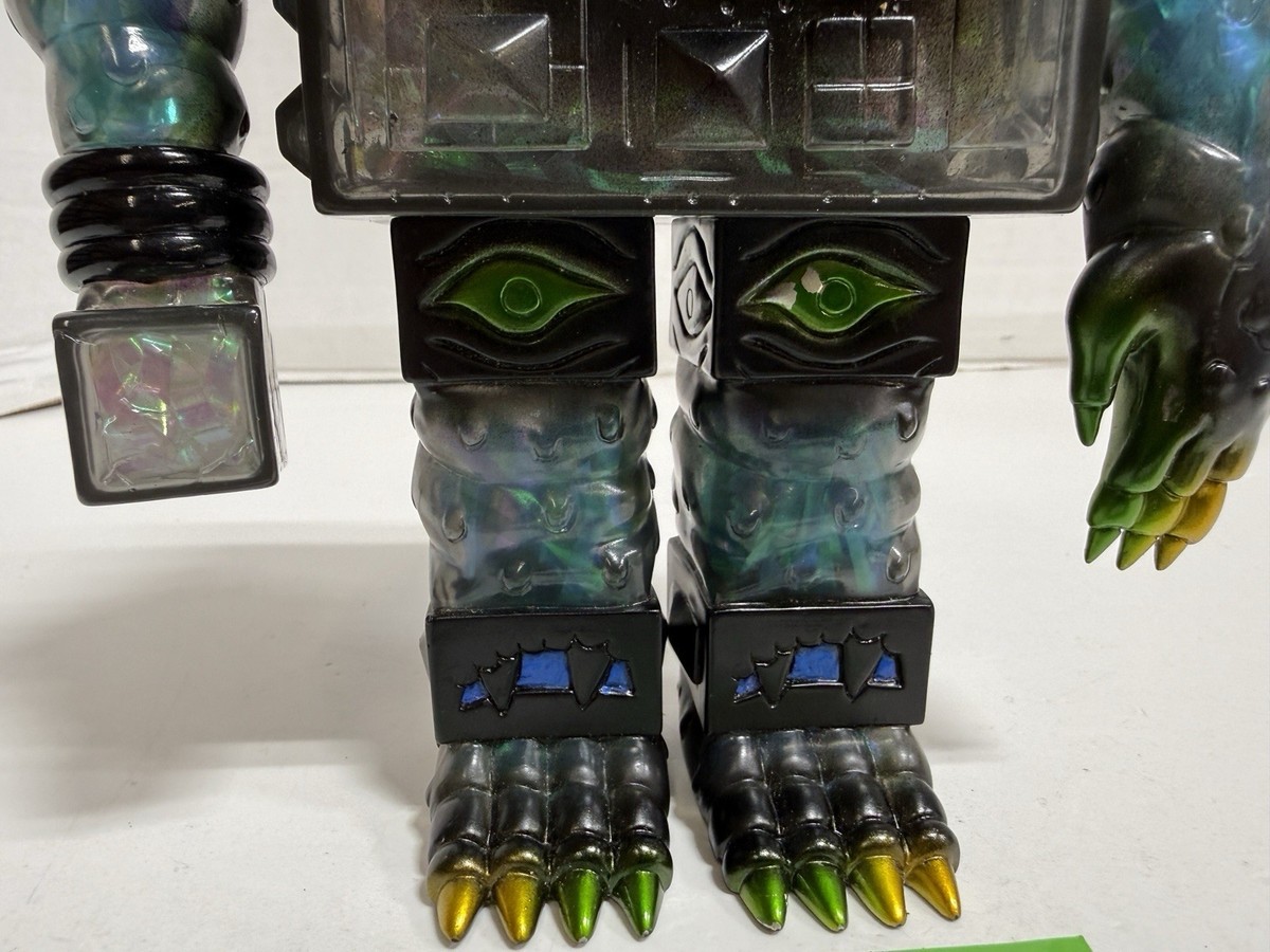 Sofubi Vinyl Draculazer X Chompton Demon Robot | eBay