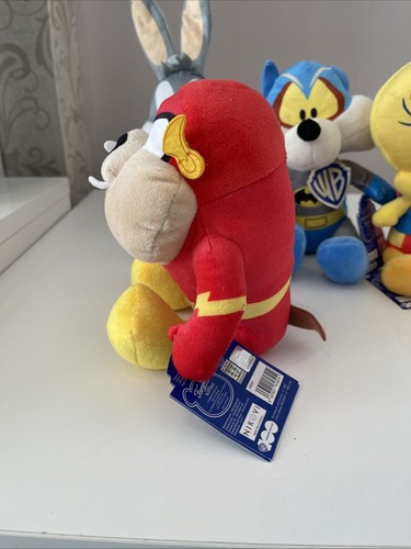 Peluche de superhéroes 100 aniversario de Looney Tunes (juego de 4) - Imagen 11 de 24