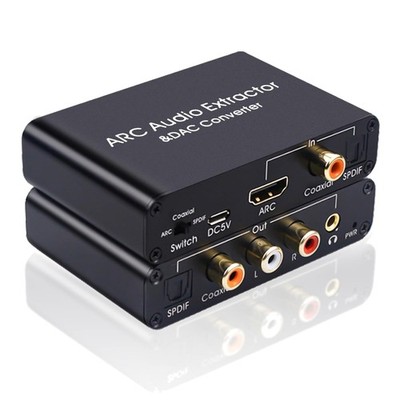 Digital to Analog Audio Converter HDMI ARC
