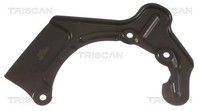Triscan Spritzblech, Bremsscheibe 8125 29115 FüR Seat Vw