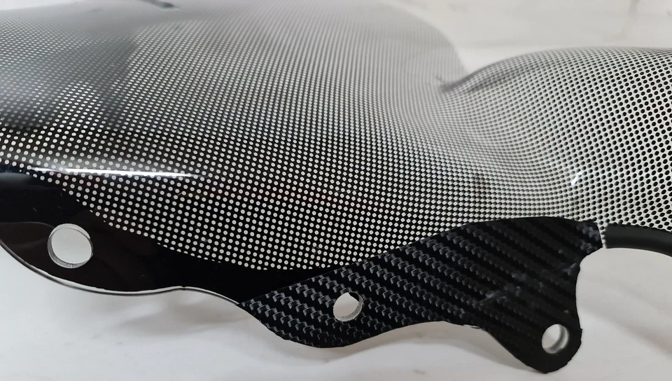 PARABREZZA YAMAHA X-MAX 125/250 2014 (3° serie) cod.23336 CREPA INCOLLATO - Immagine 3 di 4