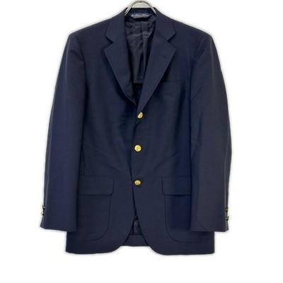 BrooksBrothers 25-year-old Trophy Mohair Miracle Crimp Wool Three-Button Lea...
