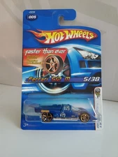 Hot Wheels 2006 First Edition Ferrari 512 M in Blue - Faster Than Ever FTE