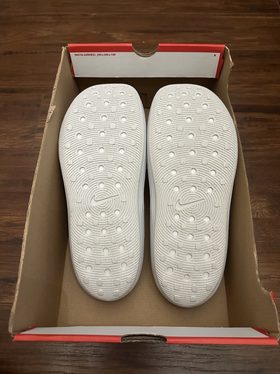 Nike ReactX Rejuven8 Slide White HV4479-100 Size 13 Men's No Lid