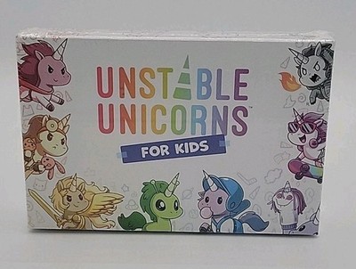 Unstable Unicorns for Kids Edition Base Game - A Strategic Card Game For Kids