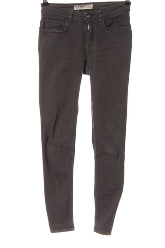 ZARA BASIC Jeans a sigaretta Donna Taglia IT 38 grigio chiaro stile casual - Foto 1 di 5