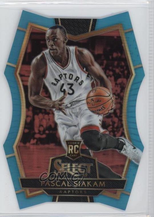 2016-17 Panini Select Premier Level Blue Prizm 68/199 Pascal Siakam #118 5xx