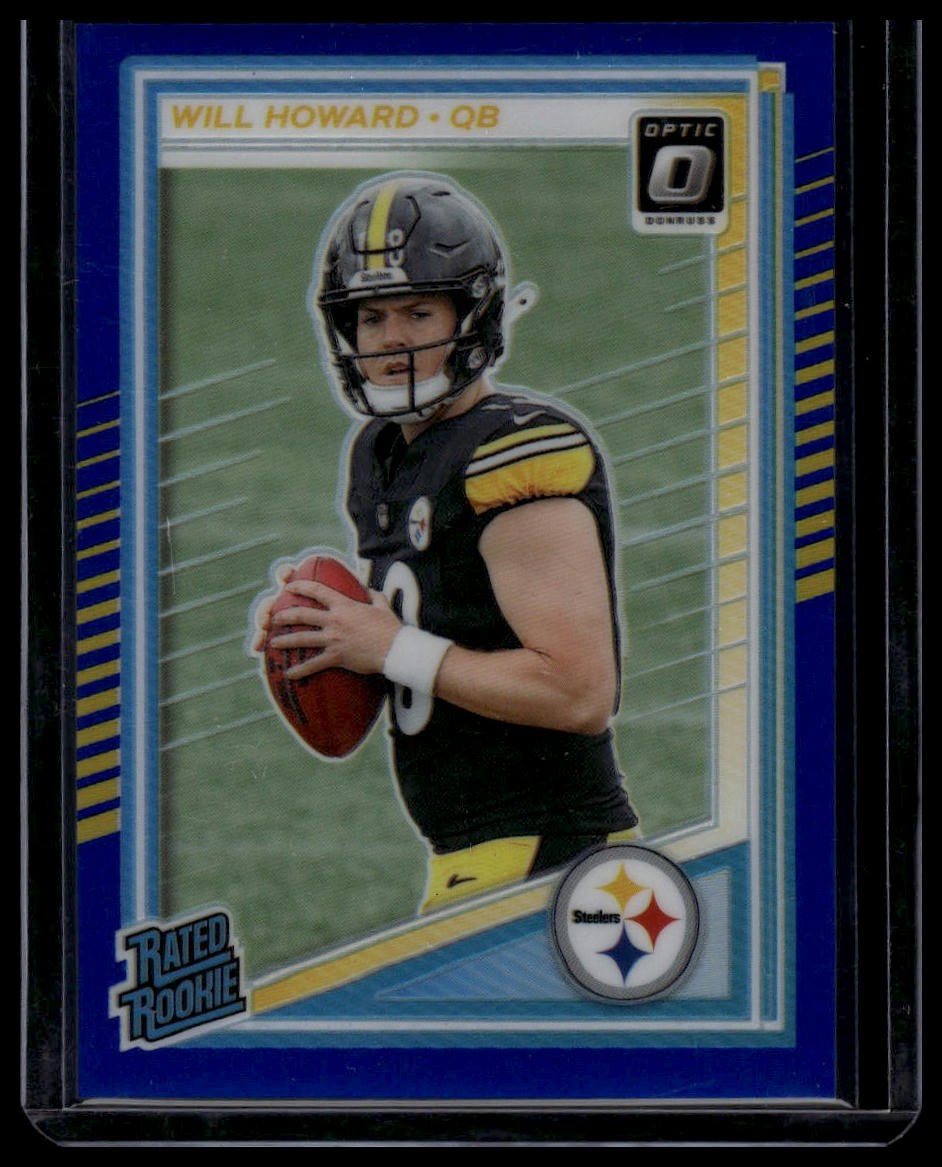 2025 Donruss Optic - Will Howard / Blue - No. 233 #/249