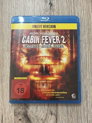 Cabin Fever 2 - Uncut Version - Blu Ray - guter Zustand -