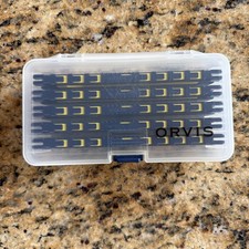 Orvis Dropper Rig Box / Hopper Dropper Storage - never used/scuffs on outside