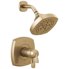 Delta T17T276-CZ Stryke Thermostatic Shower Trim Kit Champagne Bronze H2Okinetic