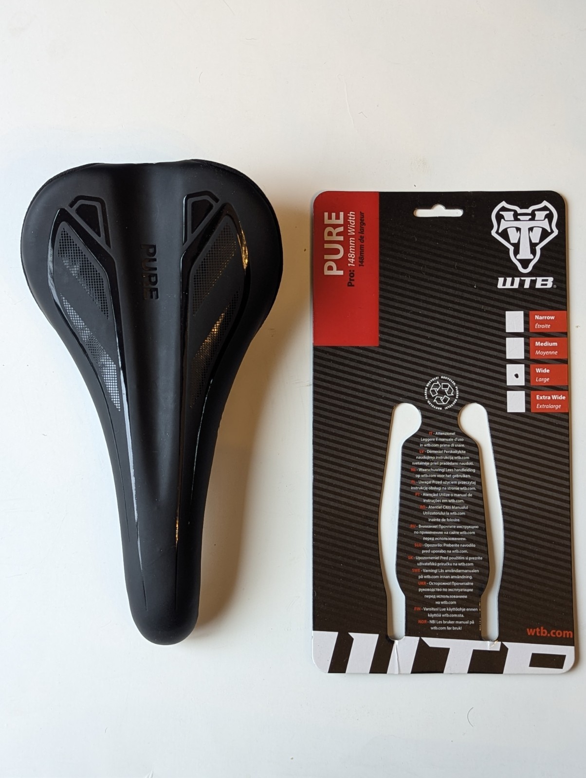 WTB Pure Cro-mo saddle - NEW