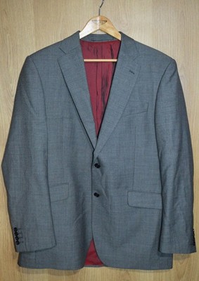 M&S Sartorial Alfred Brown Grey Blazer Size 42L Official England Supplier