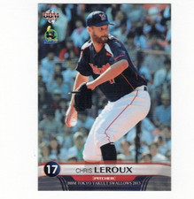 Chris Leroux, FLA-PIT-Tokyo Yakult Swallows-NYY, BBM  Card #S08 (2013)