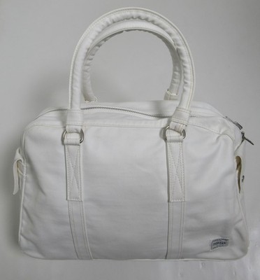 Porter Free Style Boston Bag White 15 X 12 X 6