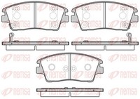 Bremsbelagsatz Scheibenbremse Remsa 1676.02 FüR Hyundai Tle Tucson Kia Tl Gdi 4