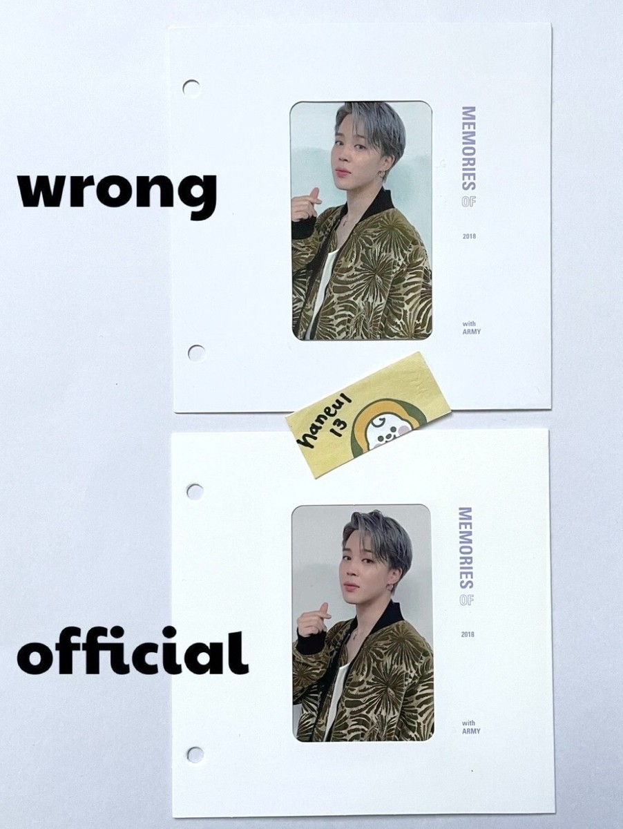 BTS J-HOPE MEMORIES OF 2018 Official Photocard With mount BTS J-HOPE MEMORIES OF 2018 Official Photocard With mount