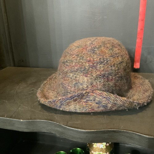 Vintage Mod Betmar Cloche Derby Hat Felted Wool Blend Made in Italy Womens Retro - Picture 4 of 5