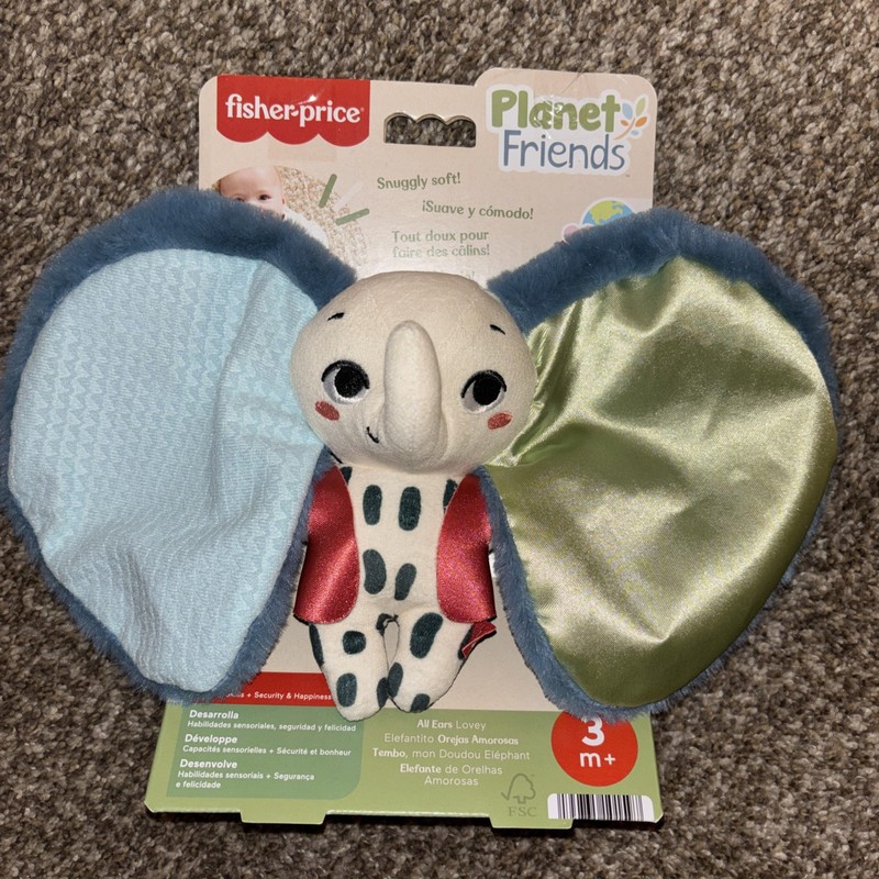 Fisher Price Planet Friends All Ears Lovey 3m+