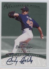 1997 Donruss Signature Series Millennium Marks 875/1100 Andy Ashby Auto n8a