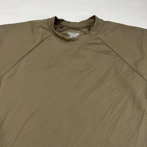 Dri-Duke Moisture Control Short Sleeve USGI T-Shirt Military SAND Crew Neck Sz S - Picture 3 of 8