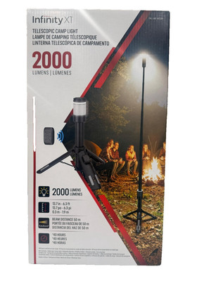2000 Lumen LED Camping Lantern Rechargeable USB Work Light Outdoor Emergency-NEW
