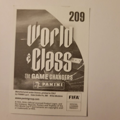 Panini World Class Game Changers Mbappe France 209 Sticker - Bild 2 von 2