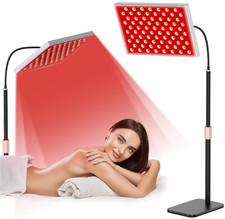 Terapia luz roja e infrarroja 660nm 850nm panel LED con soporte para casa, Nuevo