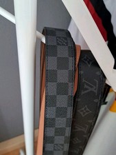 Louis Vuitton Damen Leder Hüftgürtel Schach...
