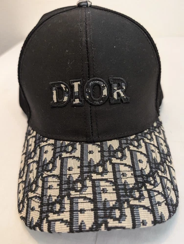 Chapeau de baseball Christian Dior Paris fabriqué en France