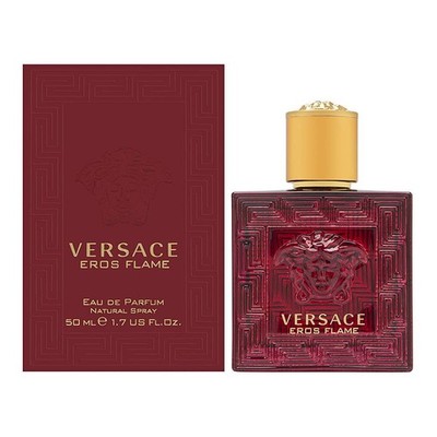 Versace Eros Flame for Men 1.7 oz Eau de Parfum Spray New in Open Box