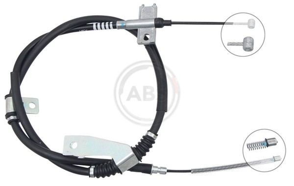 A.B.S. Bremsseil Seilzug Feststellbremse K17453 FüR Ssangyong Sports Actyon QJ 1-image