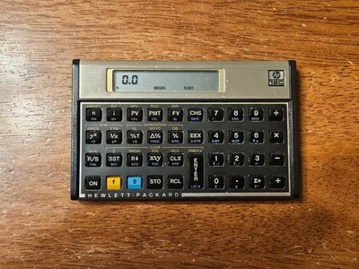 HP 12C Financial Calculator 