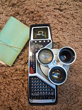 Tower Electric Eye 8mm Movie Camera 3-Lens Turret Built-In Meter Manual